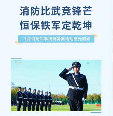 砺剑铸盾 载誉前行 | 武汉恒昌盛 11 月消防军事技能比武竞赛大练兵高光回顾！